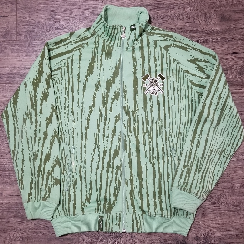 LRG Roots & Equipment Full Zip Track Jacket